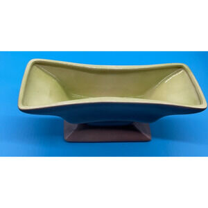 Royal Windsor Purple & Green Ceramic Planter 11.5" x 4.5" Vintage 11.5'' X 4.5''